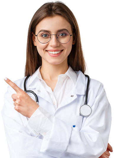 Experienced doctor ready to help you feel better with personalized care